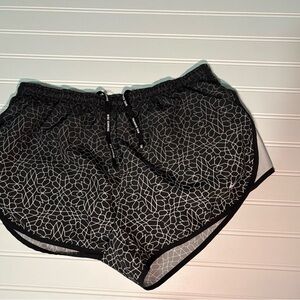 Nike medium Black Patterned Athletic Shorts
